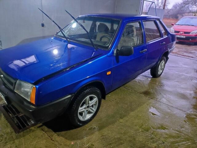 Синий ВАЗ 21099, объемом двигателя 0 л и пробегом 100 тыс. км за 1500 $, фото 1 на Automoto.ua