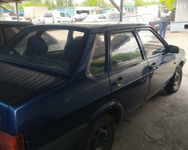 Синій ВАЗ 21099, об'ємом двигуна 1.5 л та пробігом 215 тис. км за 1700 $, фото 1 на Automoto.ua