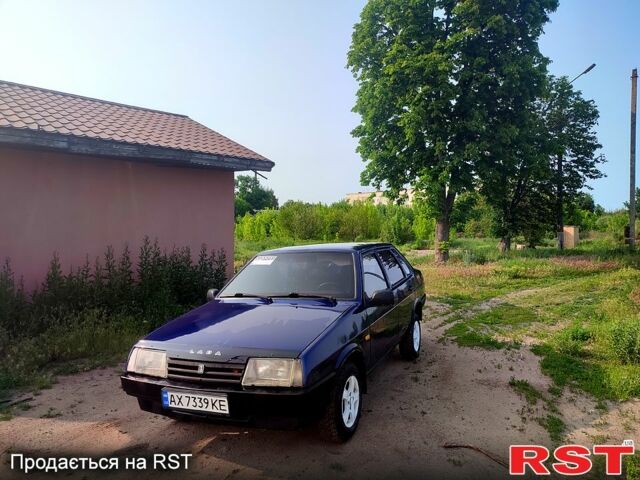 Синій ВАЗ 21099, об'ємом двигуна 1.5 л та пробігом 205 тис. км за 2000 $, фото 1 на Automoto.ua