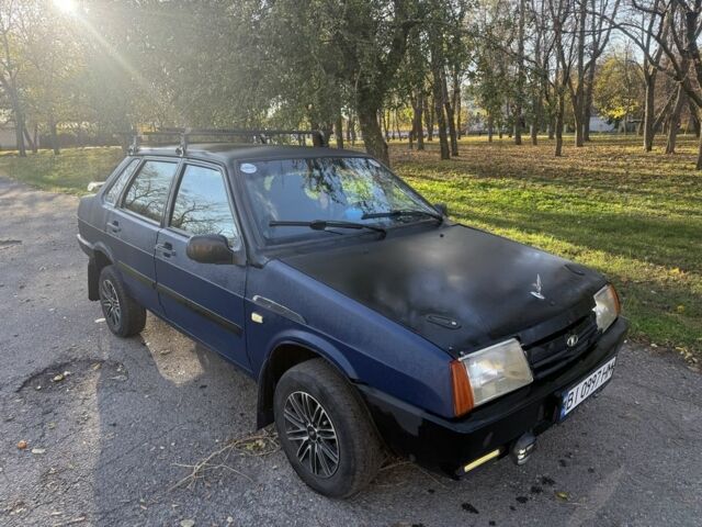 ВАЗ 21099 2005 в Глобино на Automoto.ua Синий ВАЗ 21099, объемом двигателя 1.5 л и пробегом 378 тыс. км за 1500 $, фото 1 на Automoto.ua