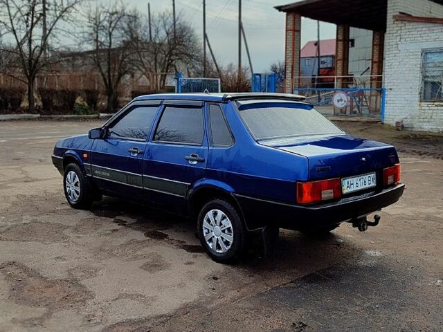 Синій ВАЗ 21099, об'ємом двигуна 1.5 л та пробігом 0 тис. км за 1500 $, фото 3 на Automoto.ua