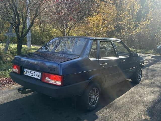 Синій ВАЗ 21099, об'ємом двигуна 1.6 л та пробігом 228 тис. км за 1150 $, фото 2 на Automoto.ua