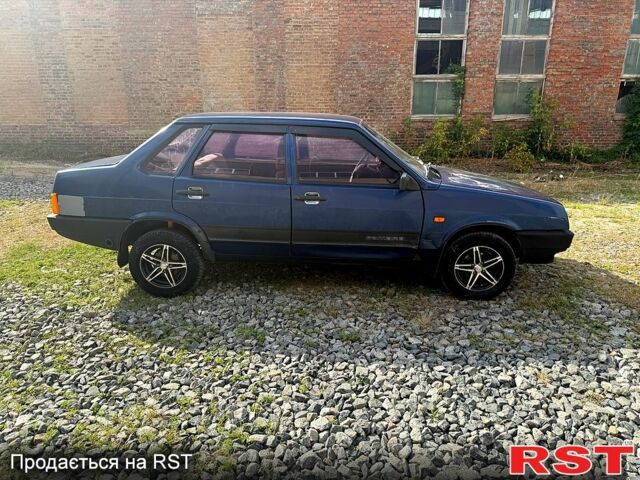 Синий ВАЗ 21099, объемом двигателя 1.5 л и пробегом 216 тыс. км за 950 $, фото 7 на Automoto.ua