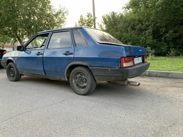 Синий ВАЗ 21099, объемом двигателя 1.5 л и пробегом 3 тыс. км за 433 $, фото 2 на Automoto.ua