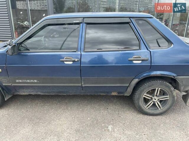 Синий ВАЗ 21099, объемом двигателя 1.6 л и пробегом 250 тыс. км за 1200 $, фото 7 на Automoto.ua
