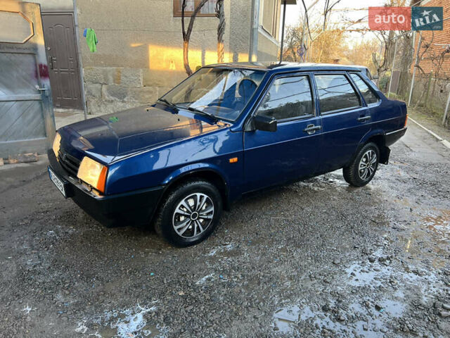 Синій ВАЗ 21099, об'ємом двигуна 1.5 л та пробігом 120 тис. км за 1100 $, фото 1 на Automoto.ua