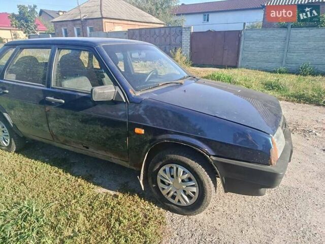 Синій ВАЗ 21099, об'ємом двигуна 1.5 л та пробігом 90 тис. км за 1200 $, фото 4 на Automoto.ua