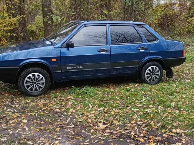 Синий ВАЗ 21099, объемом двигателя 1.5 л и пробегом 150 тыс. км за 1750 $, фото 7 на Automoto.ua