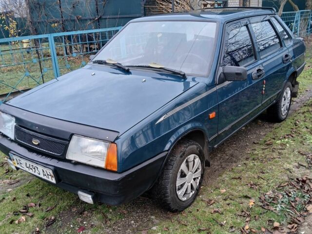 Синій ВАЗ 21099, об'ємом двигуна 1.5 л та пробігом 159 тис. км за 1300 $, фото 1 на Automoto.ua