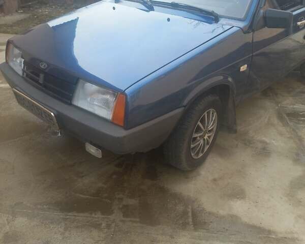 Синий ВАЗ 21099, объемом двигателя 1.5 л и пробегом 164 тыс. км за 1500 $, фото 2 на Automoto.ua