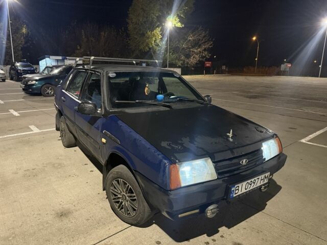 ВАЗ 21099 2005 в Глобино на Automoto.ua Синий ВАЗ 21099, объемом двигателя 1.5 л и пробегом 378 тыс. км за 1500 $, фото 12 на Automoto.ua