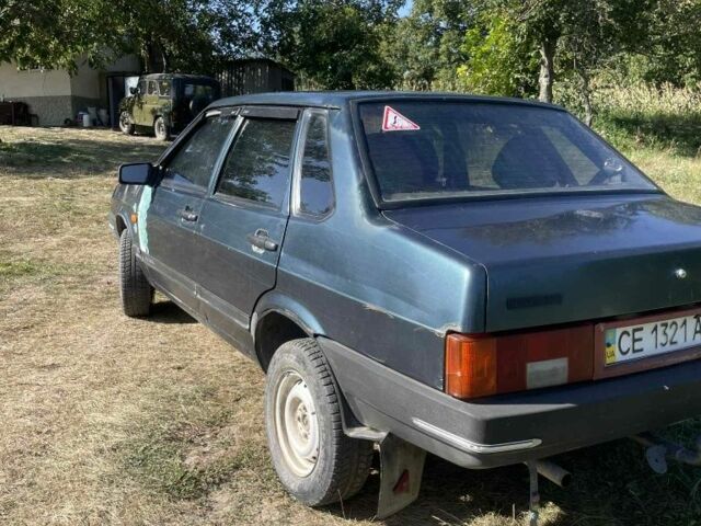 Синий ВАЗ 21099, объемом двигателя 1.5 л и пробегом 236 тыс. км за 850 $, фото 3 на Automoto.ua