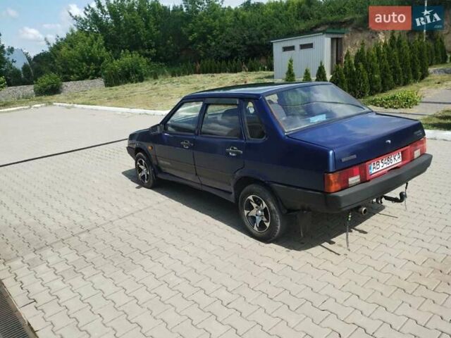 Синій ВАЗ 21099, об'ємом двигуна 1.5 л та пробігом 200 тис. км за 1300 $, фото 4 на Automoto.ua