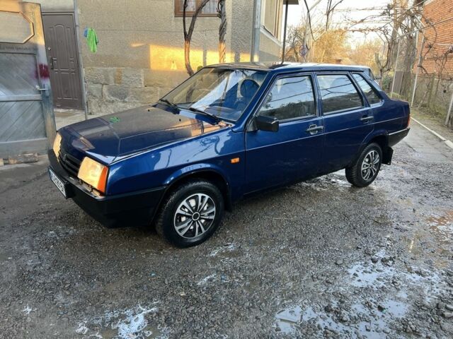 Синій ВАЗ 21099, об'ємом двигуна 1.5 л та пробігом 120 тис. км за 1100 $, фото 1 на Automoto.ua