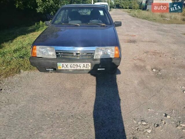 Синій ВАЗ 21099, об'ємом двигуна 1.5 л та пробігом 90 тис. км за 1200 $, фото 3 на Automoto.ua