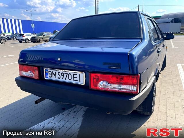 Синий ВАЗ 21099, объемом двигателя 1.5 л и пробегом 219 тыс. км за 2200 $, фото 2 на Automoto.ua