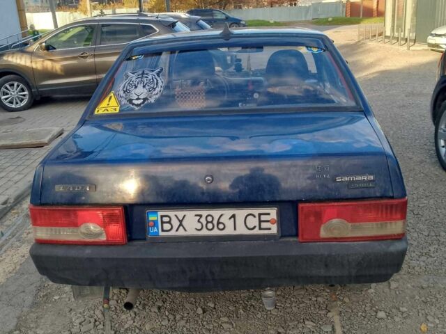 ВАЗ 21099 2005 в Каменце-Подольском на Automoto.ua Синий ВАЗ 21099, объемом двигателя 1.5 л и пробегом 30 тыс. км за 1500 $, фото 1 на Automoto.ua