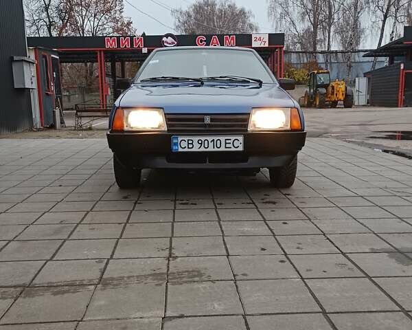 Синий ВАЗ 21099, объемом двигателя 1.5 л и пробегом 200 тыс. км за 1700 $, фото 1 на Automoto.ua