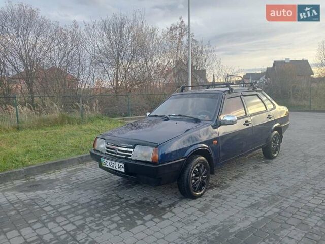 Синий ВАЗ 21099, объемом двигателя 1.5 л и пробегом 185 тыс. км за 990 $, фото 4 на Automoto.ua