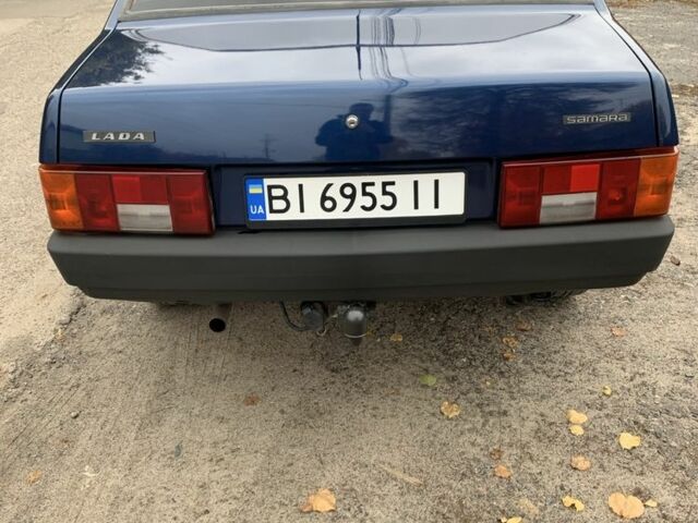 Синий ВАЗ 21099, объемом двигателя 1.5 л и пробегом 150 тыс. км за 2400 $, фото 1 на Automoto.ua