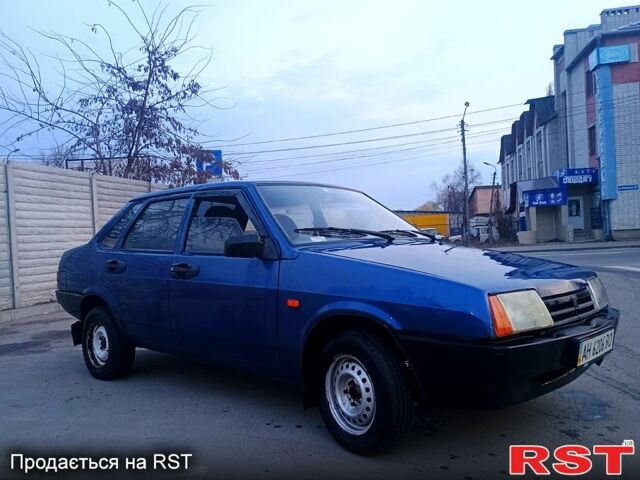 Синий ВАЗ 21099, объемом двигателя 1.5 л и пробегом 0 тыс. км за 1300 $, фото 5 на Automoto.ua