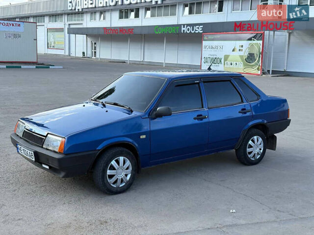 Синий ВАЗ 21099, объемом двигателя 1.5 л и пробегом 285 тыс. км за 2400 $, фото 1 на Automoto.ua