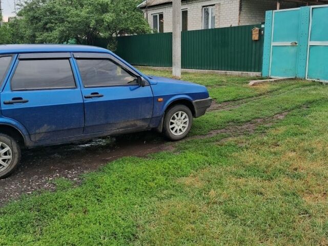 Синий ВАЗ 21099, объемом двигателя 1.5 л и пробегом 202 тыс. км за 1329 $, фото 11 на Automoto.ua