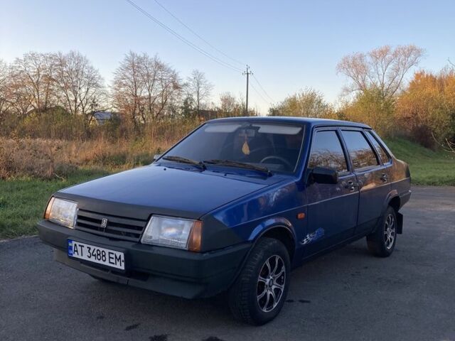 Синій ВАЗ 21099, об'ємом двигуна 1.6 л та пробігом 168 тис. км за 1400 $, фото 2 на Automoto.ua