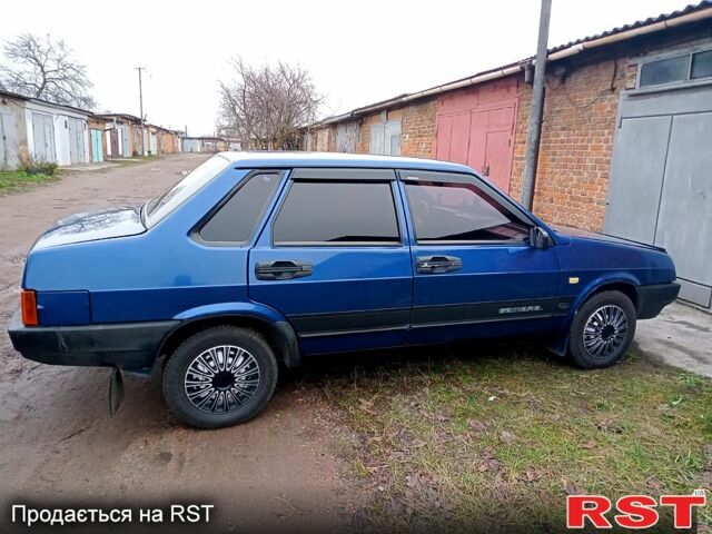 Синий ВАЗ 21099, объемом двигателя 1.5 л и пробегом 235 тыс. км за 1700 $, фото 10 на Automoto.ua