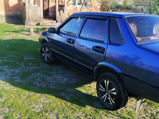 Синий ВАЗ 21099, объемом двигателя 0 л и пробегом 204 тыс. км за 2100 $, фото 2 на Automoto.ua