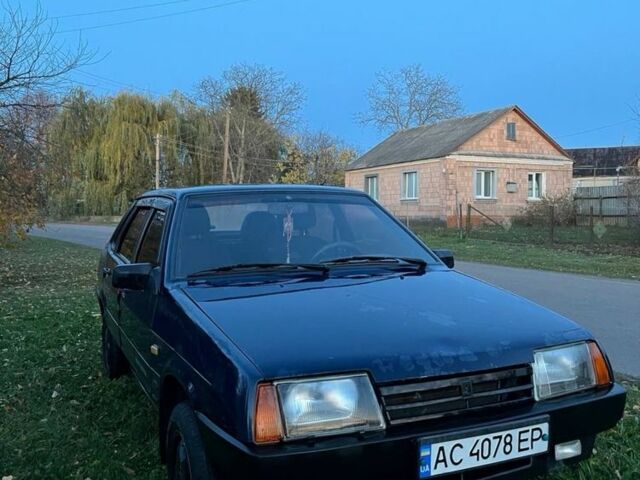 Синий ВАЗ 21099, объемом двигателя 1.5 л и пробегом 2 тыс. км за 1300 $, фото 3 на Automoto.ua