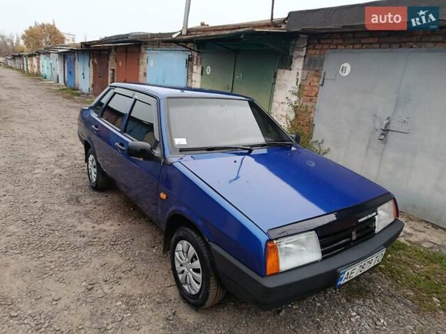 Синий ВАЗ 21099, объемом двигателя 1.5 л и пробегом 174 тыс. км за 1999 $, фото 15 на Automoto.ua