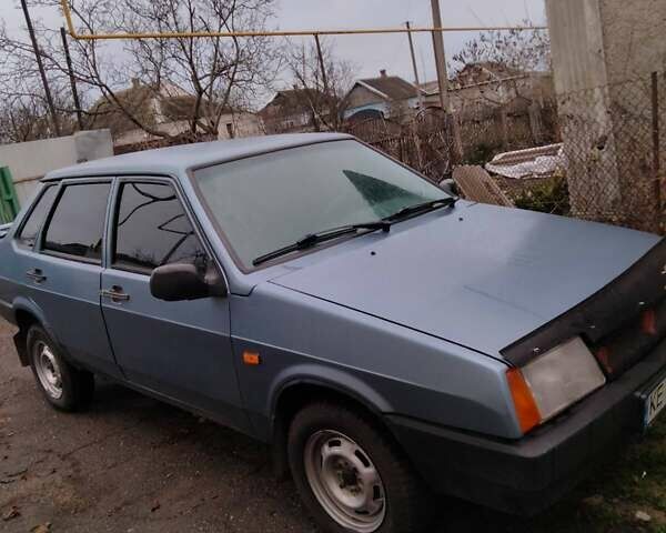 Синий ВАЗ 21099, объемом двигателя 1.6 л и пробегом 170 тыс. км за 2500 $, фото 3 на Automoto.ua