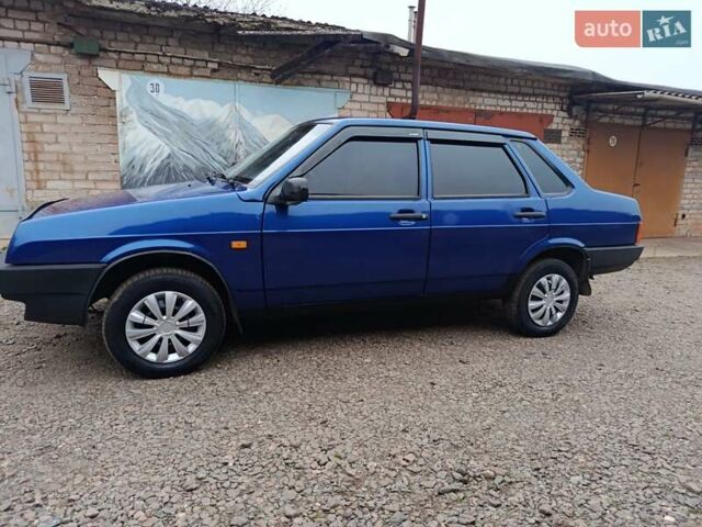 Синий ВАЗ 21099, объемом двигателя 1.5 л и пробегом 174 тыс. км за 1999 $, фото 8 на Automoto.ua