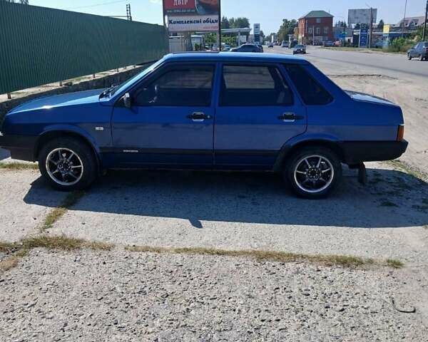 Синий ВАЗ 21099, объемом двигателя 1.5 л и пробегом 99 тыс. км за 2550 $, фото 7 на Automoto.ua