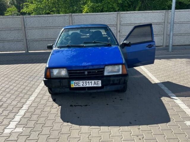 Синий ВАЗ 21099, объемом двигателя 0 л и пробегом 2 тыс. км за 940 $, фото 2 на Automoto.ua