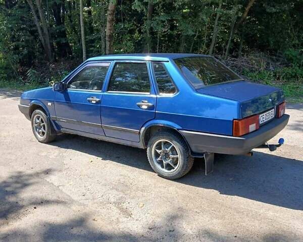 Синий ВАЗ 21099, объемом двигателя 1.5 л и пробегом 99 тыс. км за 2550 $, фото 3 на Automoto.ua