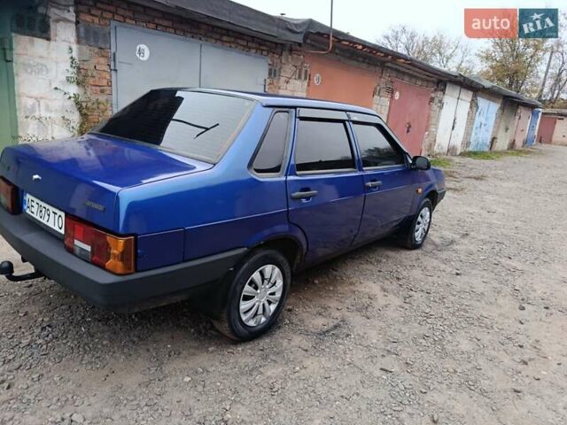 Синий ВАЗ 21099, объемом двигателя 1.5 л и пробегом 174 тыс. км за 1999 $, фото 7 на Automoto.ua