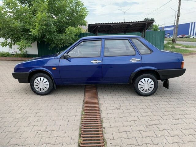 Синий ВАЗ 21099, объемом двигателя 1.5 л и пробегом 170 тыс. км за 1900 $, фото 8 на Automoto.ua