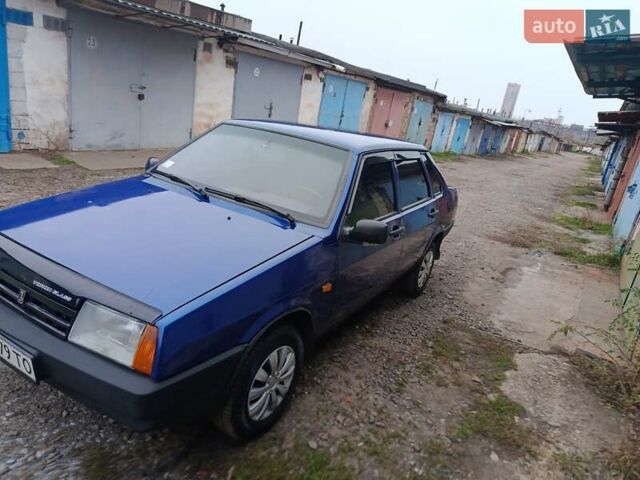 Синий ВАЗ 21099, объемом двигателя 1.5 л и пробегом 174 тыс. км за 1999 $, фото 5 на Automoto.ua