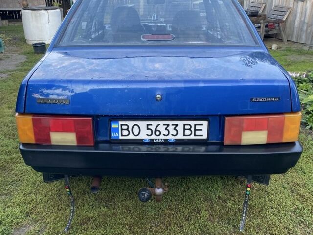 Синий ВАЗ 21099, объемом двигателя 1.5 л и пробегом 120 тыс. км за 707 $, фото 2 на Automoto.ua