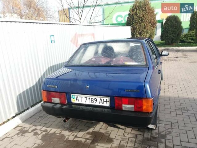 Синий ВАЗ 21099, объемом двигателя 1.5 л и пробегом 226 тыс. км за 1500 $, фото 5 на Automoto.ua