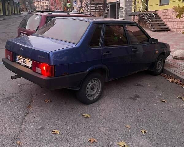 Синій ВАЗ 21099, об'ємом двигуна 1.5 л та пробігом 250 тис. км за 1800 $, фото 3 на Automoto.ua