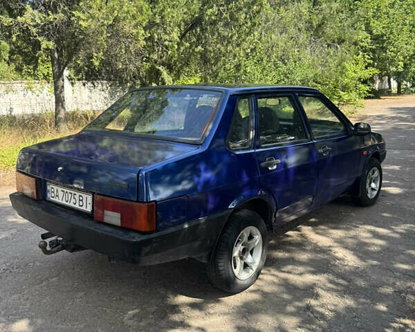 Синий ВАЗ 21099, объемом двигателя 1.5 л и пробегом 200 тыс. км за 1850 $, фото 8 на Automoto.ua