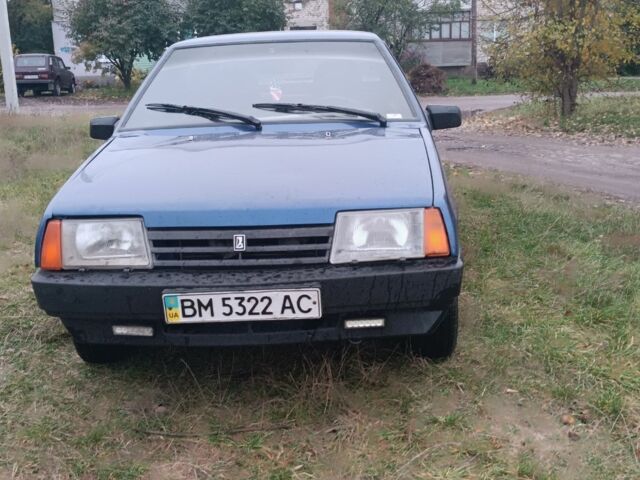 Синий ВАЗ 21099, объемом двигателя 1.5 л и пробегом 1 тыс. км за 1600 $, фото 4 на Automoto.ua