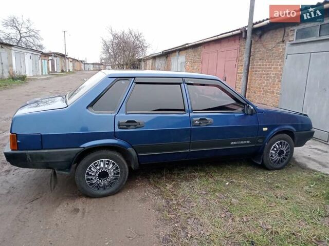 Синий ВАЗ 21099, объемом двигателя 1.5 л и пробегом 235 тыс. км за 1700 $, фото 12 на Automoto.ua