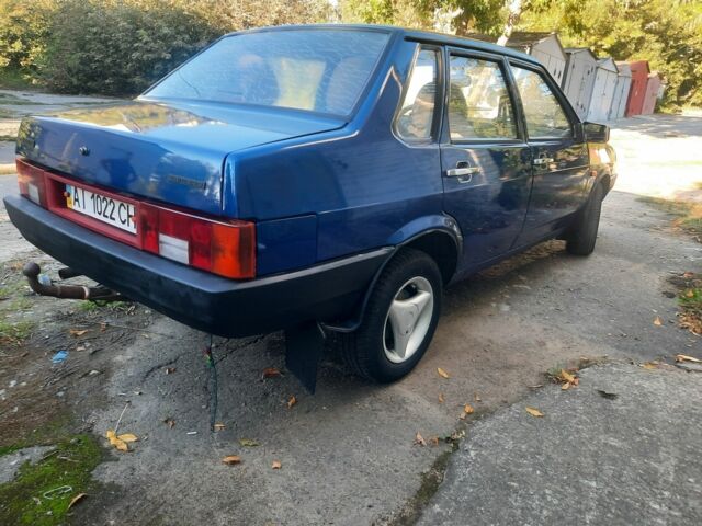 Синій ВАЗ 21099, об'ємом двигуна 1.5 л та пробігом 171 тис. км за 2450 $, фото 5 на Automoto.ua