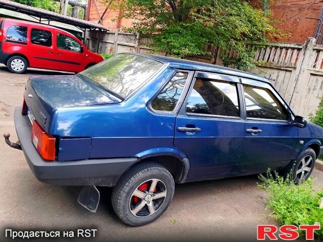Синий ВАЗ 21099, объемом двигателя 1.5 л и пробегом 114 тыс. км за 2400 $, фото 2 на Automoto.ua