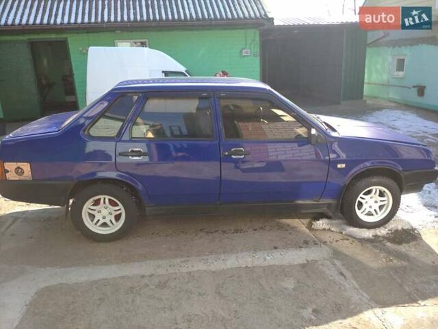 Синий ВАЗ 21099, объемом двигателя 1.5 л и пробегом 167 тыс. км за 3000 $, фото 4 на Automoto.ua