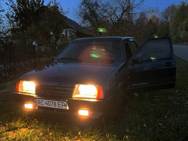 Синий ВАЗ 21099, объемом двигателя 1.5 л и пробегом 2 тыс. км за 1300 $, фото 12 на Automoto.ua